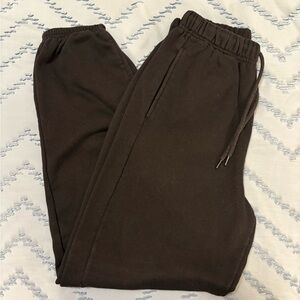 Black sweatpants for women